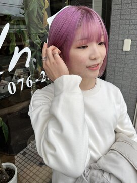 アンフルール(Un Fleur) 明るめしっかりピンクカラー！