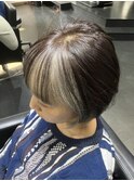 フェイスラインフレーミングカラー