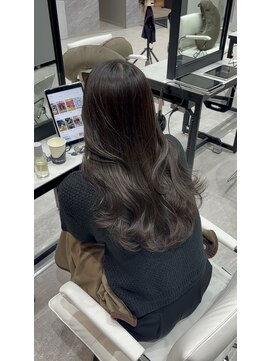 ルクス(Luxs) ブリーチなしグレージュカラー