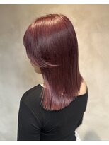 アイノアシェール 西宮(AInoa Cher) 【極上の髪質改善】プレミアムカラーエステ/艶髪/ピンクカラー