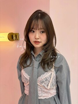 ボタン シブヤ(VOTAN SHIBUYA) olive beige × layer ♪♪