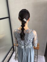 フェリア 松山(Feria)&nbsp;【Feria松山】編みおろしアレンジ‐相原愛梨‐