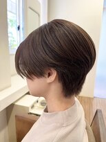 アーブ(hair and make urb) 前髪なしハンサムショート