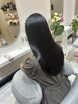 ベル サウス(BHEL south) 津久居韓国レイヤーカット顔周りレイヤーボブベージュカラー