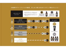 ステップ５（ディープレイヤー５）ヒアロフッ素コート（毛髪表面のコート）