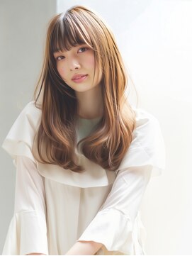 ソレア(solea) 柔らか質感のナチュラルロング