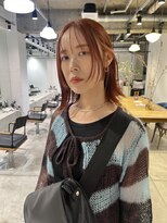 キャロルガーデンズ ボコカ 表参道(Carroll Gardens bococa) ブリーチ無しorange color