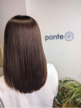 ポンテ 香椎店(ponte) 髪質改善カラー