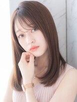ローマ ギンザ(ROMA Ginza)&nbsp;艶髪/小顔矯正ミディアムレイヤー/顔まわり前髪似合わせカット