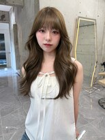 シスター(sister) 韓国ヘアふんわりレイヤーカット×グレージュカラー