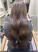 ロング　オリーブグレージュ