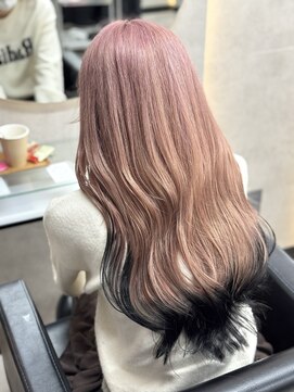 ルノン シェリー(LUNON cheliy) 黒髪クラゲヘアーオリーブグレー小顔ココアベージュ