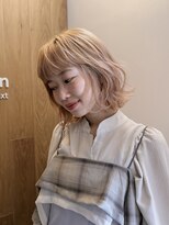 ガーデンタチカワネクスト(garden tachikawa next) エアリーレイヤーボブシアーピンクベージュ