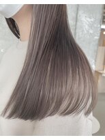 リアン(Lien) グレージュ/ダブルカラー/ブリーチ/レイヤーカット/髪質改善