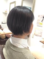 ヘアー グリーン(hair green)&nbsp;40代50代60代/ショートボブ/大人ショート/黒髪ストレート
