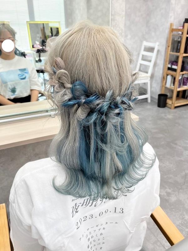 ヘアアレンジ/ハーフアップ/ツインテール/ヘアセット：L274210850