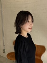 ツキヘア(TUKI hair)&nbsp;くびれボブ/外ハネボブ/オリーブブラウン