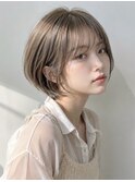 丸みショート×イルミナカラー