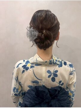 ウルー 新宿店(uruu) 【浴衣着付け＋ヘアセット】新宿/新宿駅/着付け/早朝/夏祭り