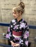【ネット予約不可!】浴衣着付+ヘアセット♪料金は詳細をご確認ください