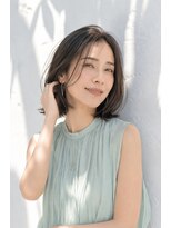 アッシュ 学芸大学店(Ash)&nbsp;ミディアムボブ/大人女性/グレージュ/髪質改善/白髪ぼかし