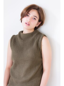 アリエッタ(aRietta) 【aRiettaスタイル】ハンサムショート/くすみカラー/透明感/銀座