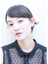 ルーシー ヘアデザインワークス(Lucy Hair Design Works)&nbsp;ショートバング×ミニマムショート