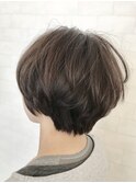 ショート フォギーベージュ