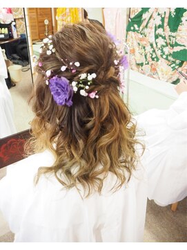 ビューティサロンアネモネ(BEAUTY SALON ANEMONE) ハーフアレンジ