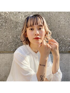 ユニバーストーキョー 池袋西口店(universe tokyo) 【universe tokyo池袋】インナーカラー/フレームハイライト