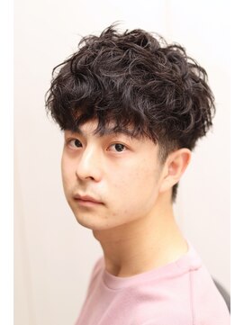 ヘアーアンドグルーミング ヨシザワインク(HAIR&GROOMING YOSHIZAWA Inc.) 【ヨシザワ人形町】ツーブロックスパイラルマッシュビジネス