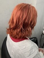 シャムオーツー 国分寺(CHAM:O2)&nbsp;コーラルオレンジ/ブリーチ/外ハネ