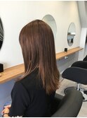 外ハネストレート