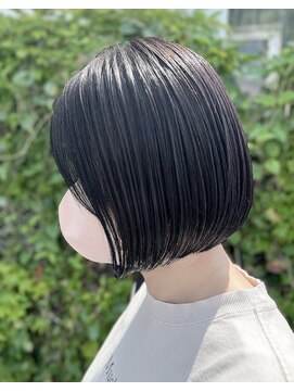 ポイントファイブバイソレイユ 藤沢店(.5 by SOLEIL) 【ぱつっとボブ】