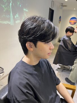 トレス(TRESS) 毛流れショート　メンズ毛流れ　ニュアンスパーマ