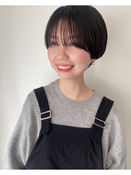 ガリカ 博多(Gallica) 【石河安奈】大人黒髪ショートマッシュ/大人ショート