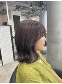 【カット＋カラー】透明感☆ラベンダー/新出