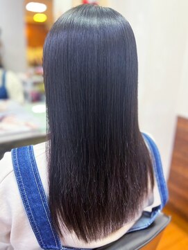 アークスヘアー ★縮毛矯正ロング♪20代30代40代髪質改善艶感ストレート透明感