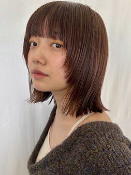 トリッカ 代官山(tricca) 【tricca代官山rin】小顔ボブ/レイヤー/暖色系カラー