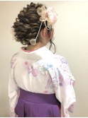 袴ヘアアレンジ