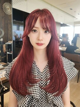 アフロート ギンザ(AFLOAT GINZA) 【Nanako。】ザクザクレイヤースタイルピンクカラー