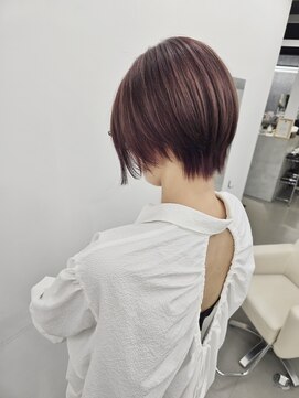 ゴットラトゥール(GOTTO LATOUR) ブリーチカラ/ーピンクブラウン/パープルブラウン/ショートボブ