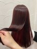 【垢抜けうる艶ヘア♪】　カット　+　髪質改善Tr　￥8000
