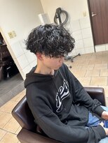 ネオリーブクレア 綱島店(Neolive Krea)&nbsp;☆王道☆波巻きパーマ×刈り上げマッシュ☆