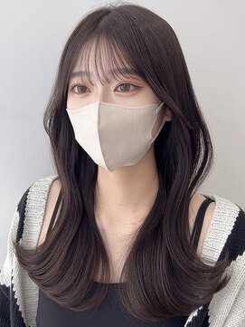 アマトウキョウ アユンチェ(AMA TOKYO×AYUNCHE) 韓国スタイル/ナチュラルくびれヘア_くびれ巻き_レイヤーカット