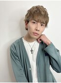 ソフトパーマ/マッシュショートレイヤー/新宿
