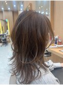 【20代人気！！】春ふわミディアムレイヤー