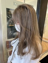 コワファースト させぼ五番街店(COIFF1RST) 透明感ミルクティーベージュ★