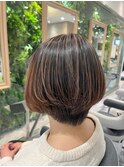 レディカットショート夏に向けてさわやか清楚