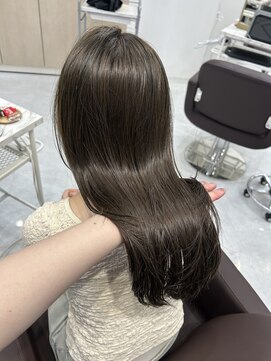 アイズ 横浜(IS) オリーブベージュ/ブリーチなし/横浜/髪質改善